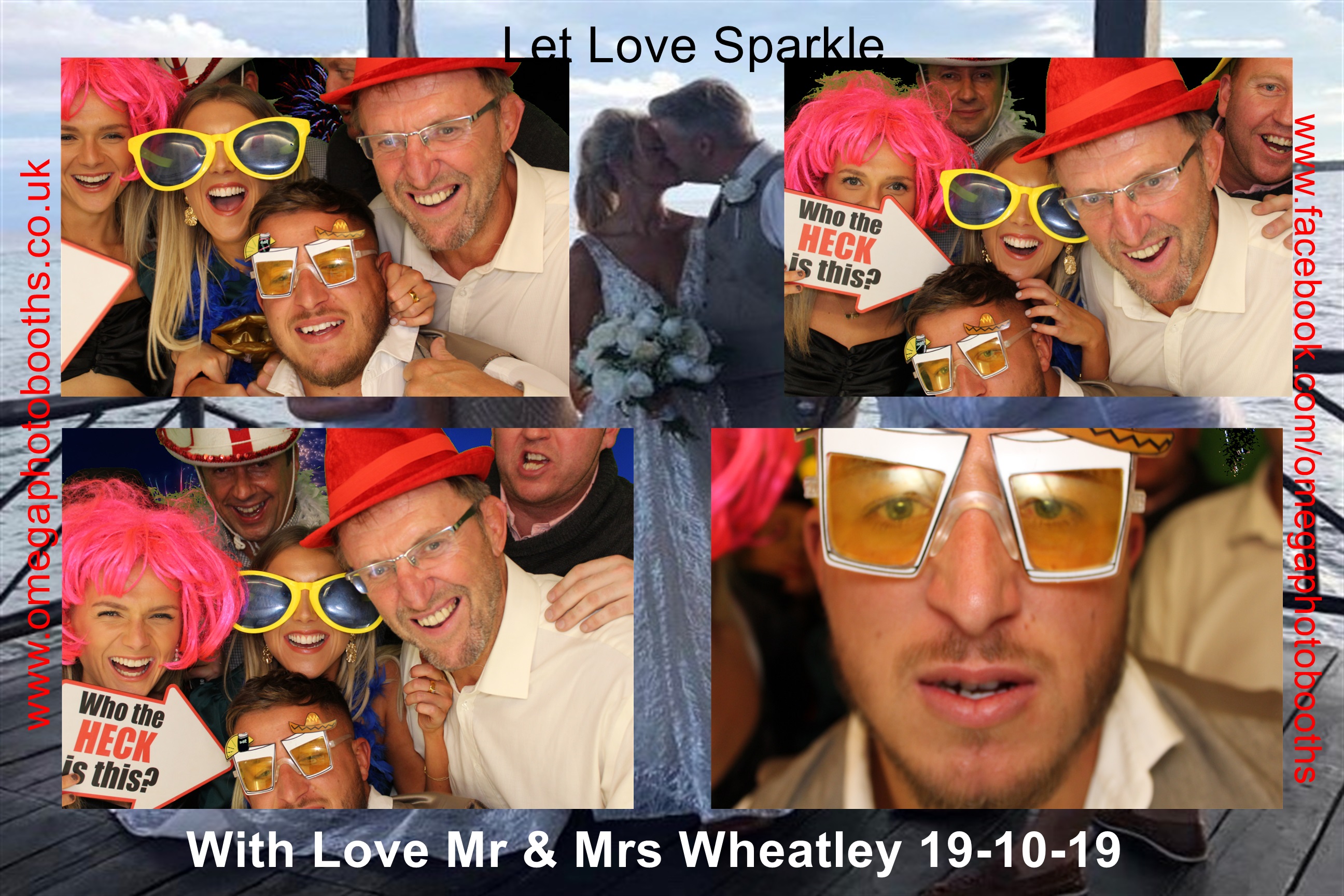 Mr & Mrs Wheatley  | View more photos from the event at gallery.omegaphotobooths.co.uk/u/Omega-Photobooths/Mr-Mrs-Wheatley